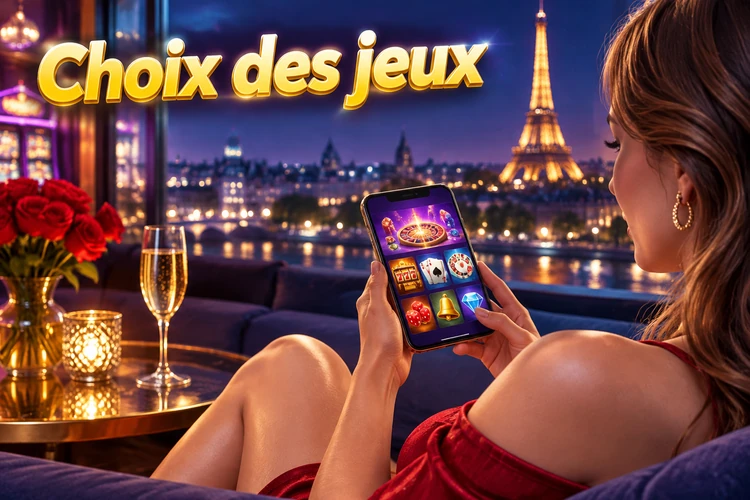 Choix des jeux